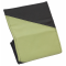 Kožený komplet :: peňaženka (olivovo zelená/čierna) + púzdro