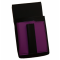 Kellnertasche, Kellnerbeutel mit einem farbigen Element - Kunstleder, lila