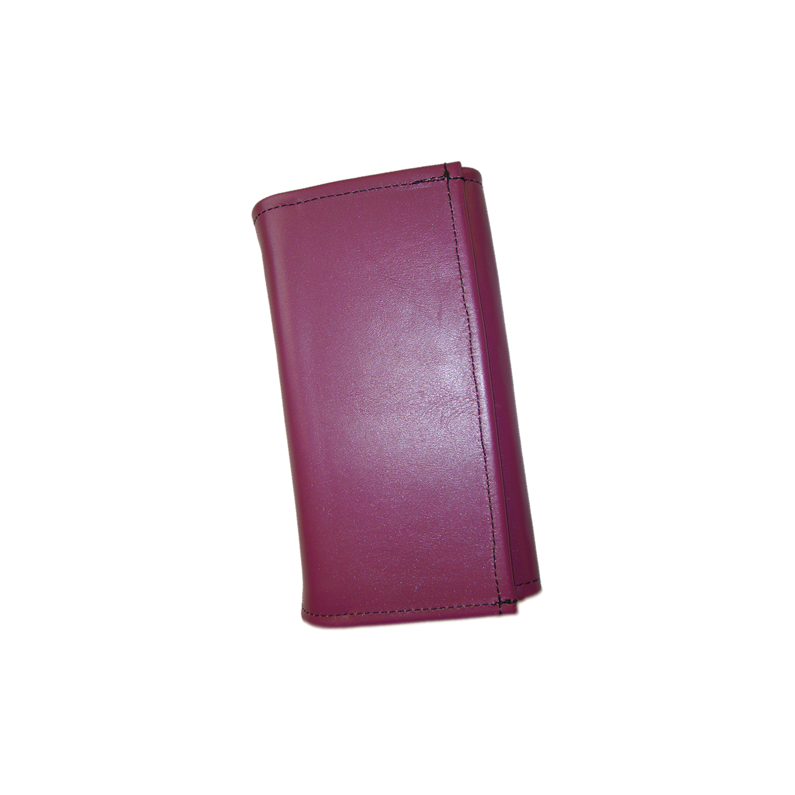 violet purse leather
