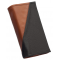 Leather waiter’s purse - terracotta/black