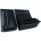 Leather set :: pocketbook (black) + holster