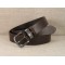 00 Jeans Leather Belt - brown without stitching