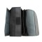Full genuine leather pocketbook - accordion wallet - black