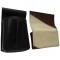 Leather set :: pocketbook (ivory/brown) + holster